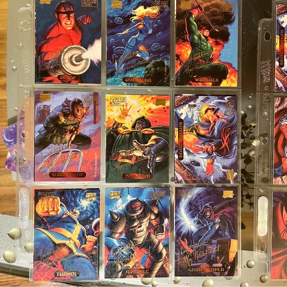 1992-1994 Marvel Comics Trading Cards - Picture 9 of 14